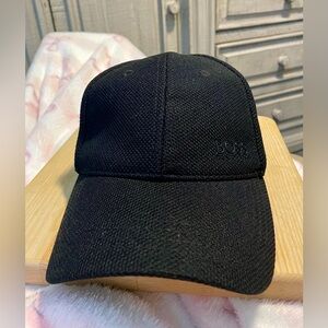 Hugo Boss Baseball Cap - Black on Black Logo - Hat/Strapback/Adjustable/Mesh